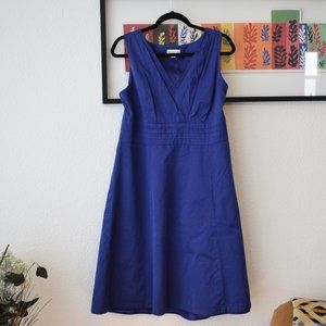 Merona V-neck indigo cocktail dress XL